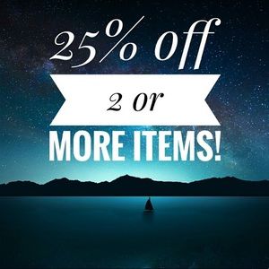 25% OFF BUNDLES OF 2 OR MORE! ENTIRE CLOSET!